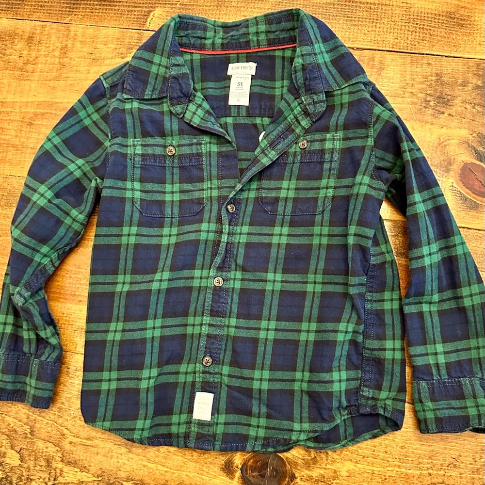 Carter’s - Boys Button Down - Size 5T